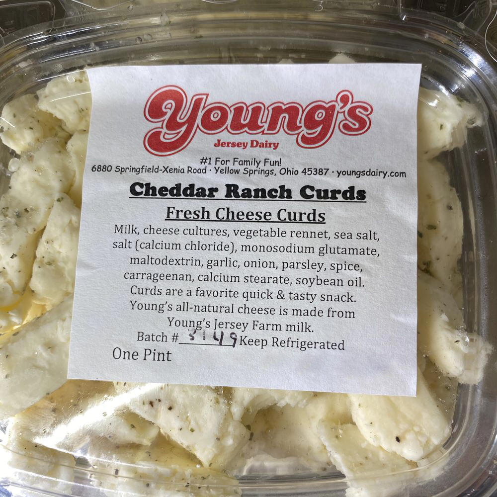 Cheddar Ranch Curds