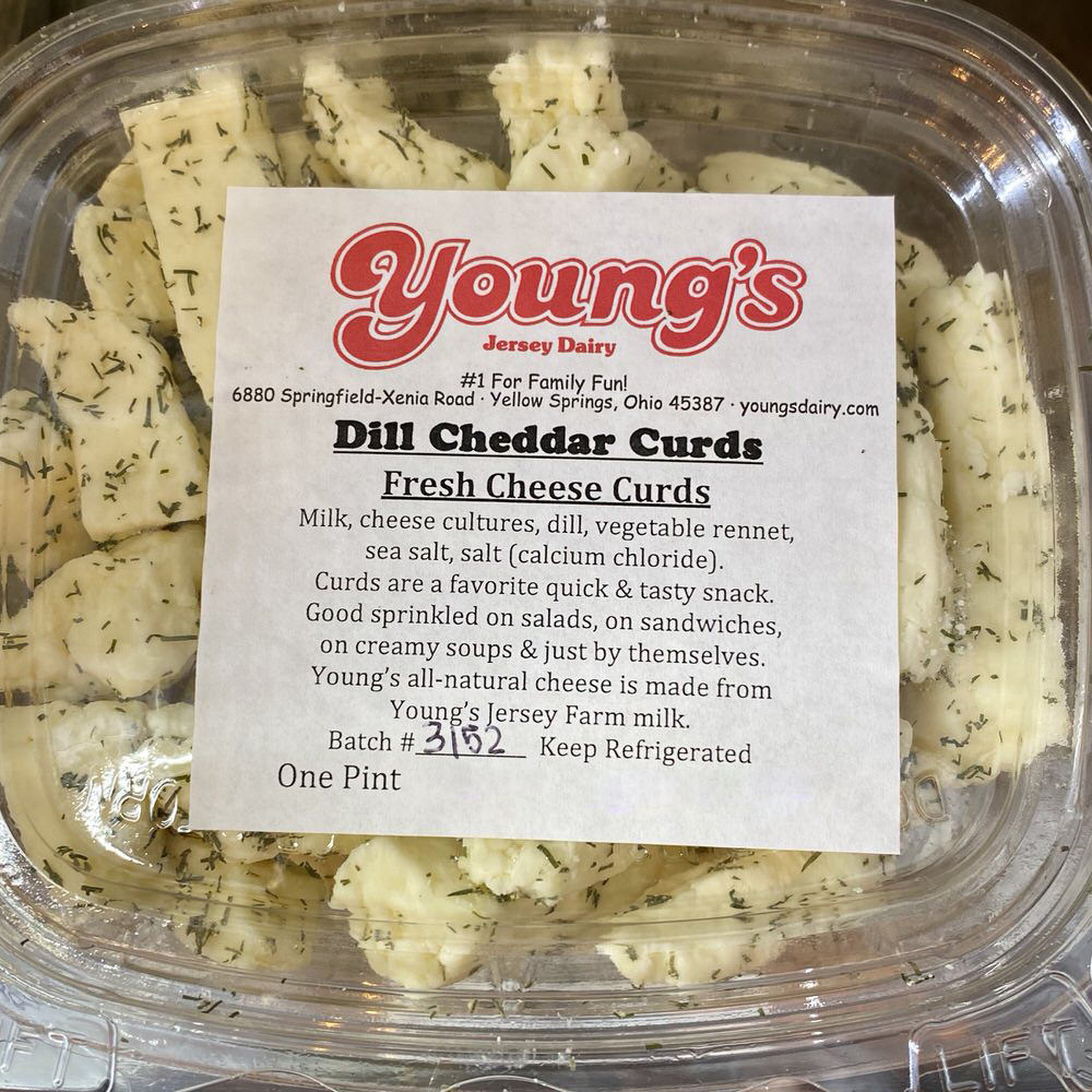 Dill Cheddar Curds